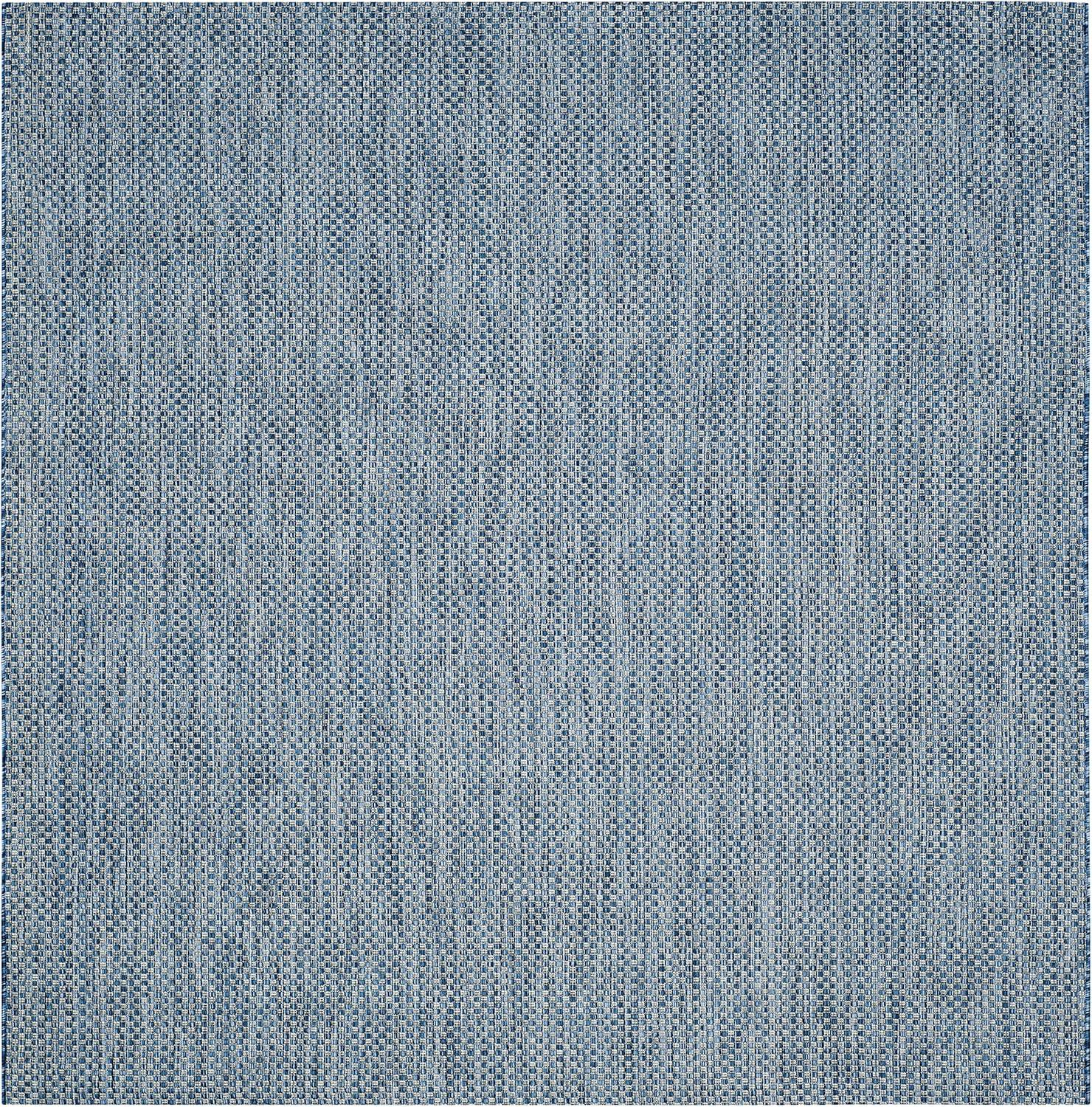 image:imageSAFAVIEH Courtyard Collection Area Rug 8 x 10 Natural amp Cream NonShedding amp Easy Care IndoorOutdoor amp WashableIdeal for Patio Backyard Mudroom CY852103012NavyGrey