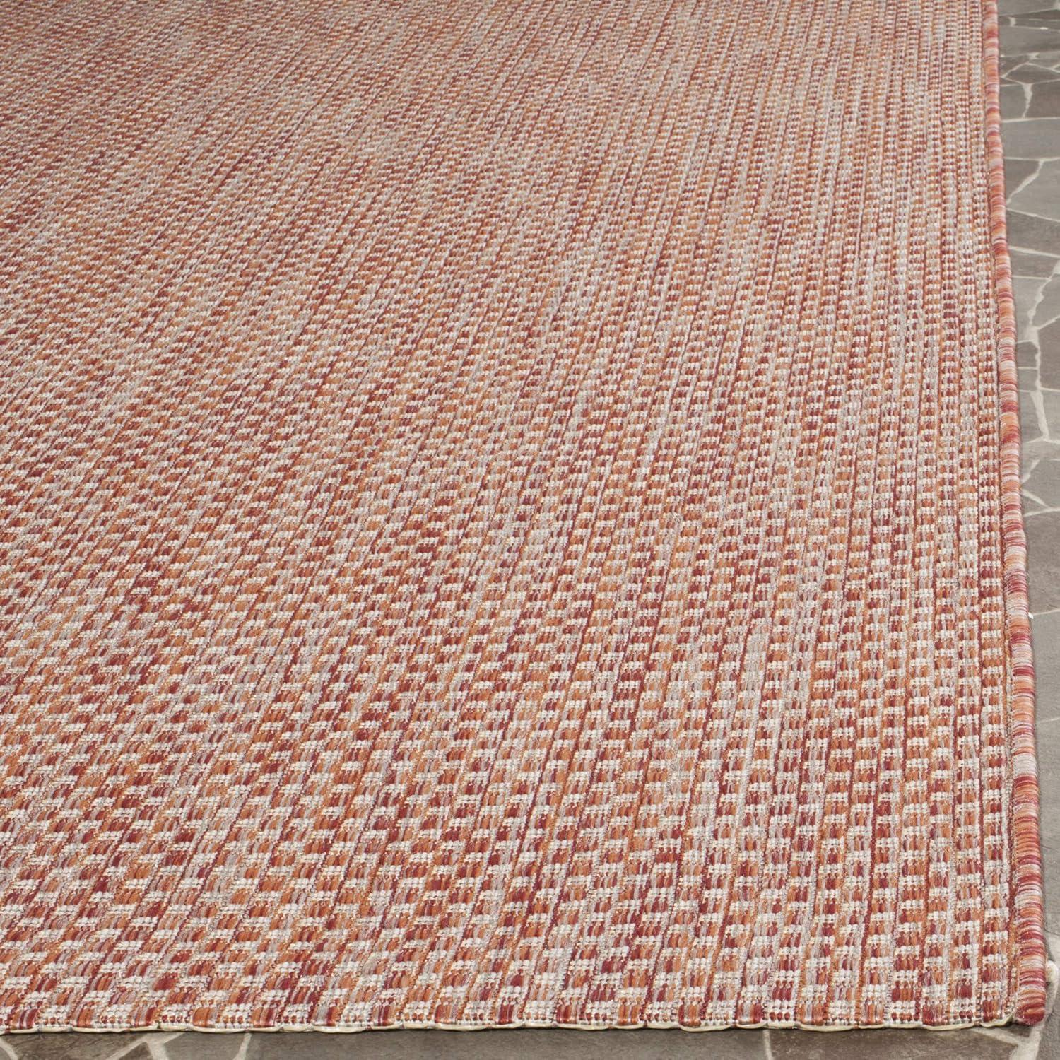 image:imageSAFAVIEH Courtyard Collection Area Rug 8 x 10 Natural amp Cream NonShedding amp Easy Care IndoorOutdoor amp WashableIdeal for Patio Backyard Mudroom CY852103012BeigeBrown