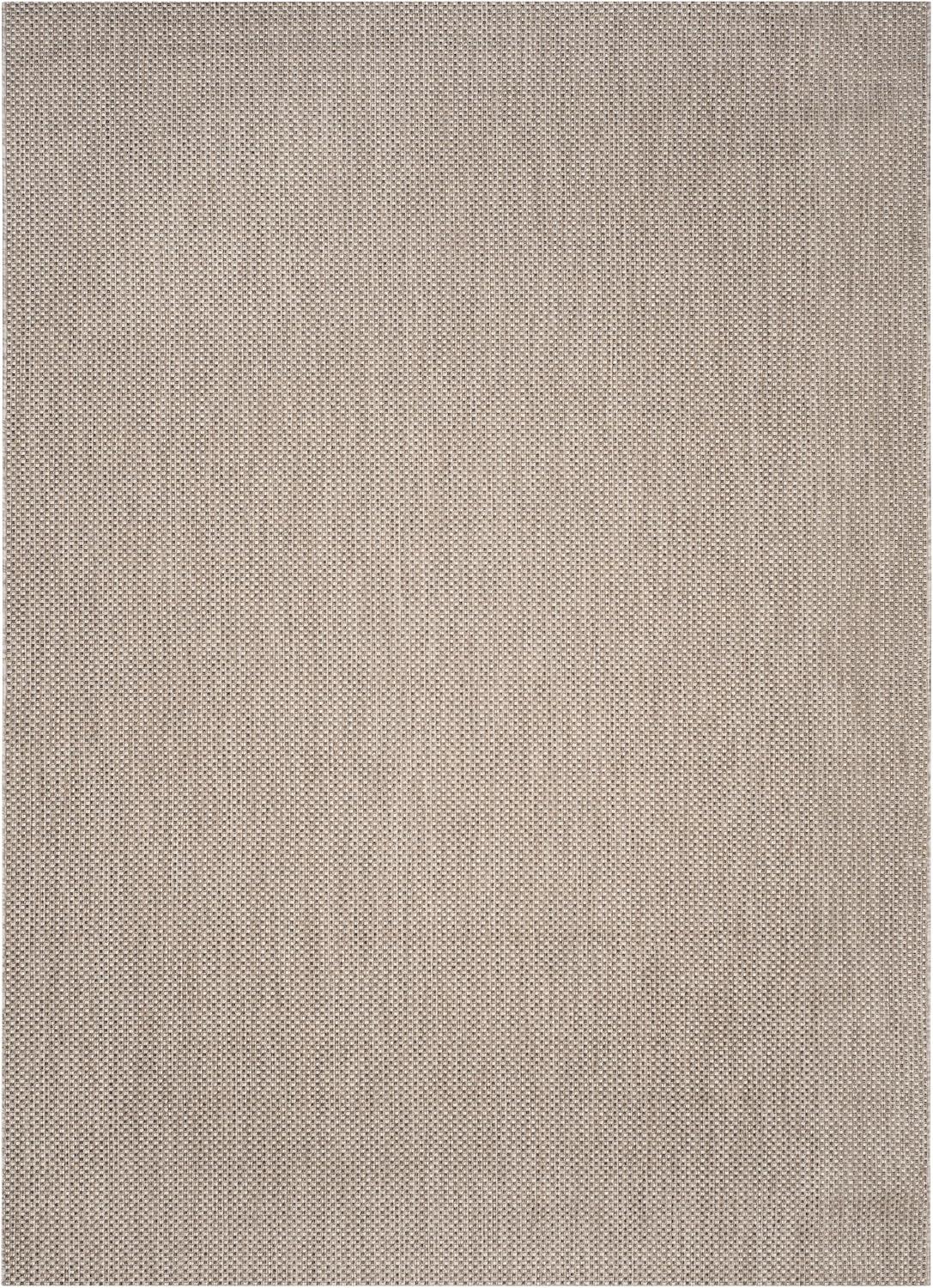 image:imageSAFAVIEH Courtyard Collection Area Rug 8 x 10 Natural amp Cream NonShedding amp Easy Care IndoorOutdoor amp WashableIdeal for Patio Backyard Mudroom CY852103012BeigeBrown