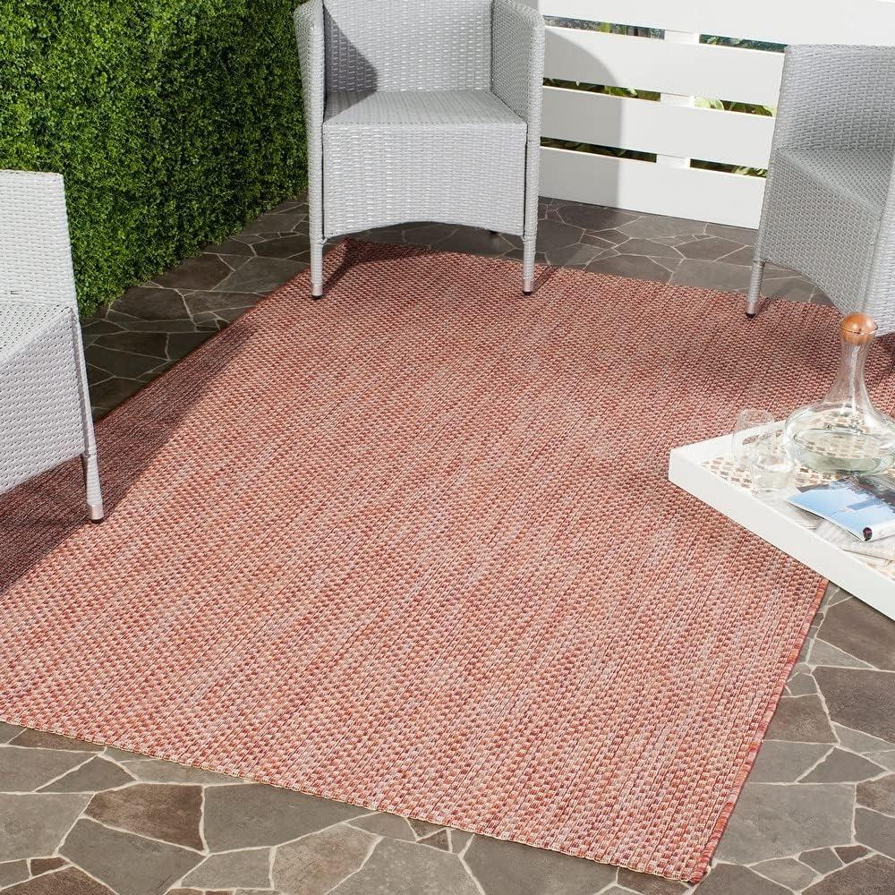 image:imageSAFAVIEH Courtyard Collection Area Rug 8 x 10 Natural amp Cream NonShedding amp Easy Care IndoorOutdoor amp WashableIdeal for Patio Backyard Mudroom CY852103012NavyGrey