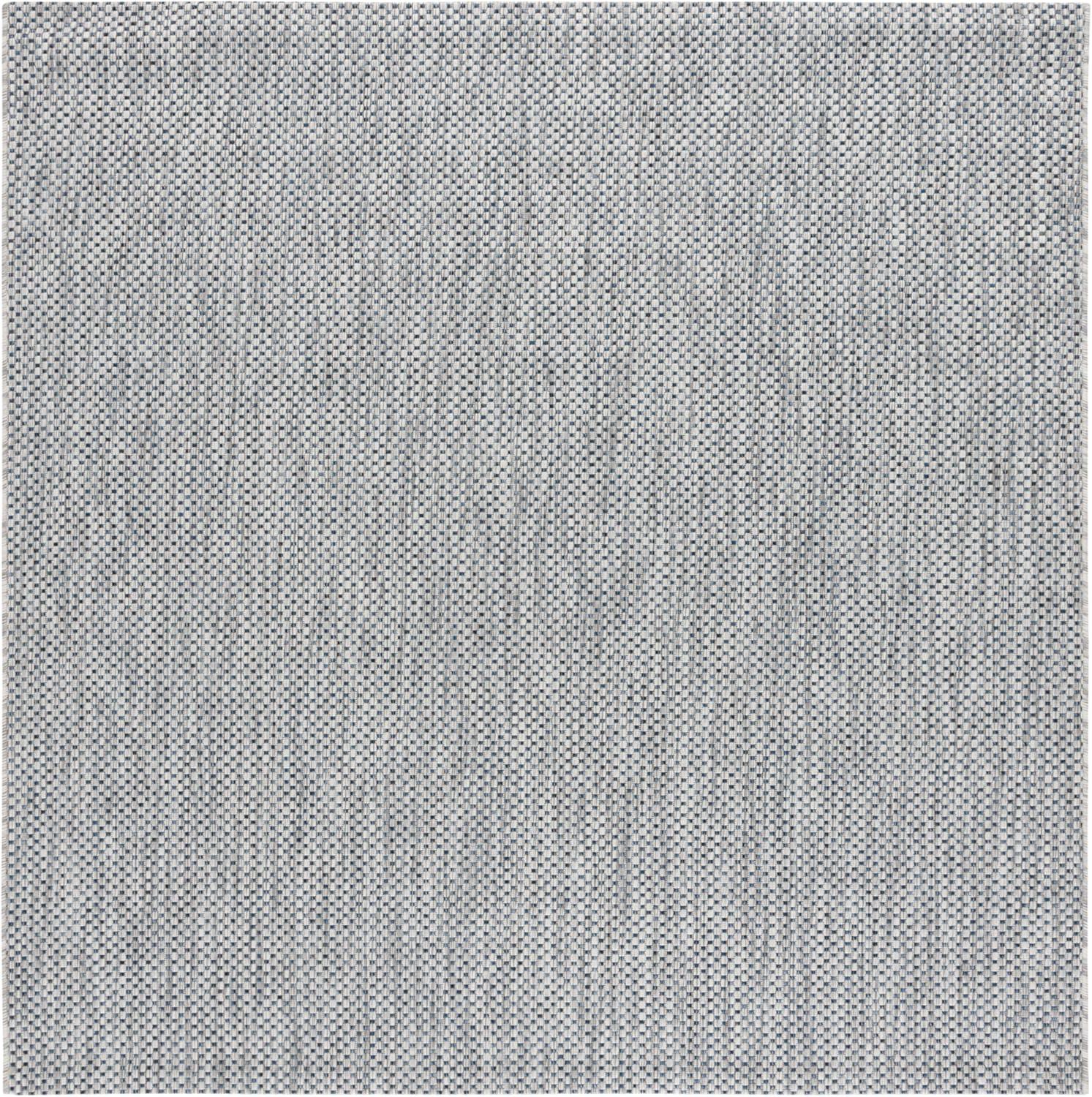 image:imageSAFAVIEH Courtyard Collection Area Rug 8 x 10 Natural amp Cream NonShedding amp Easy Care IndoorOutdoor amp WashableIdeal for Patio Backyard Mudroom CY852103012GreyNavy