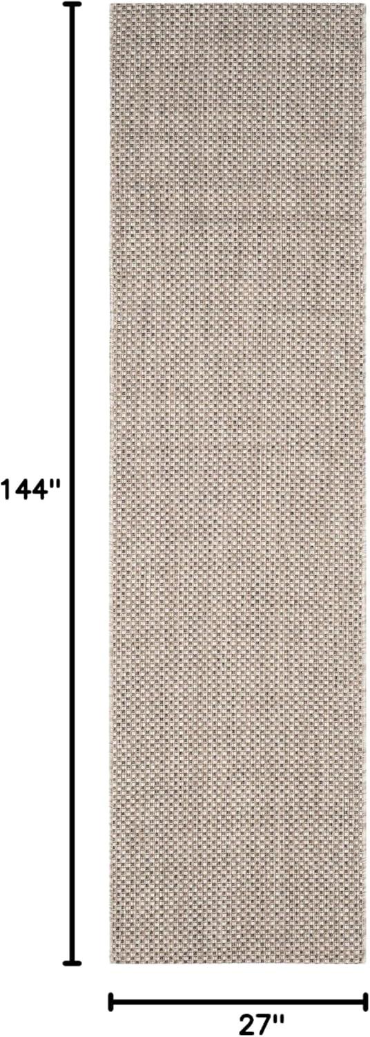 image:imageSAFAVIEH Courtyard Collection Area Rug 8 x 10 Natural amp Cream NonShedding amp Easy Care IndoorOutdoor amp WashableIdeal for Patio Backyard Mudroom CY852103012BeigeBrown