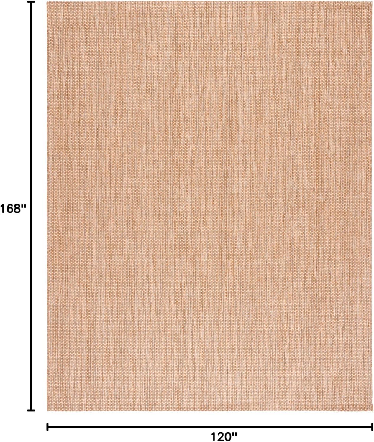 image:imageSAFAVIEH Courtyard Collection Area Rug 8 x 10 Natural amp Cream NonShedding amp Easy Care IndoorOutdoor amp WashableIdeal for Patio Backyard Mudroom CY852103012NaturalCream