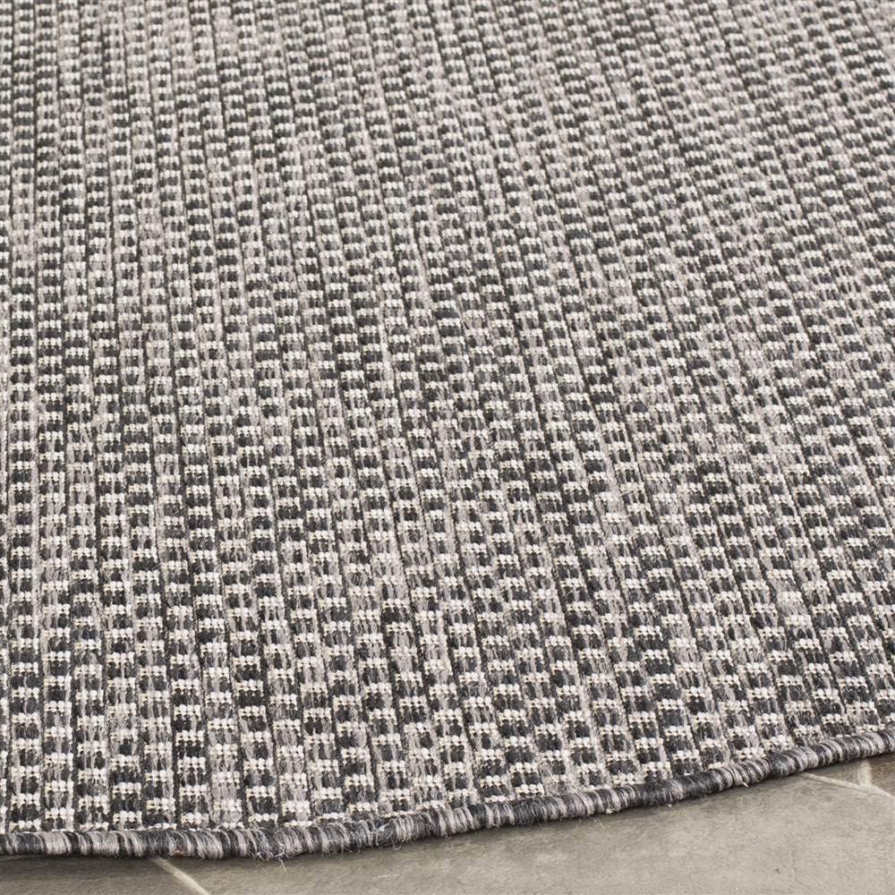 image:imageSAFAVIEH Courtyard Collection Area Rug 8 x 10 Natural amp Cream NonShedding amp Easy Care IndoorOutdoor amp WashableIdeal for Patio Backyard Mudroom CY852103012BlackBeige