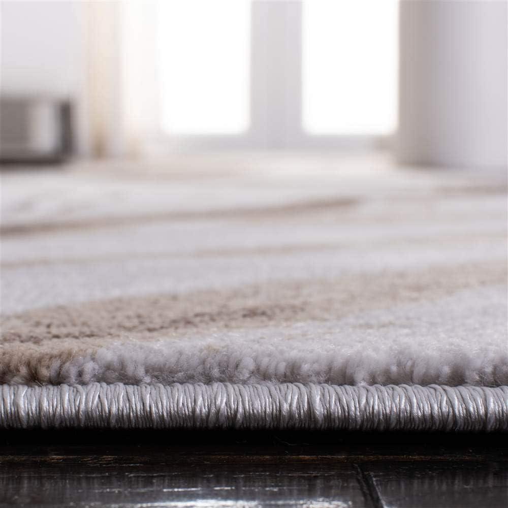 image:imageSAFAVIEH Craft Collection Area Rug 8 x 10 Grey amp Gold Modern Abstract Design NonShedding amp Easy Care Ideal for High Traffic Areas in Living Room Bedroom CFT819FGoldGrey