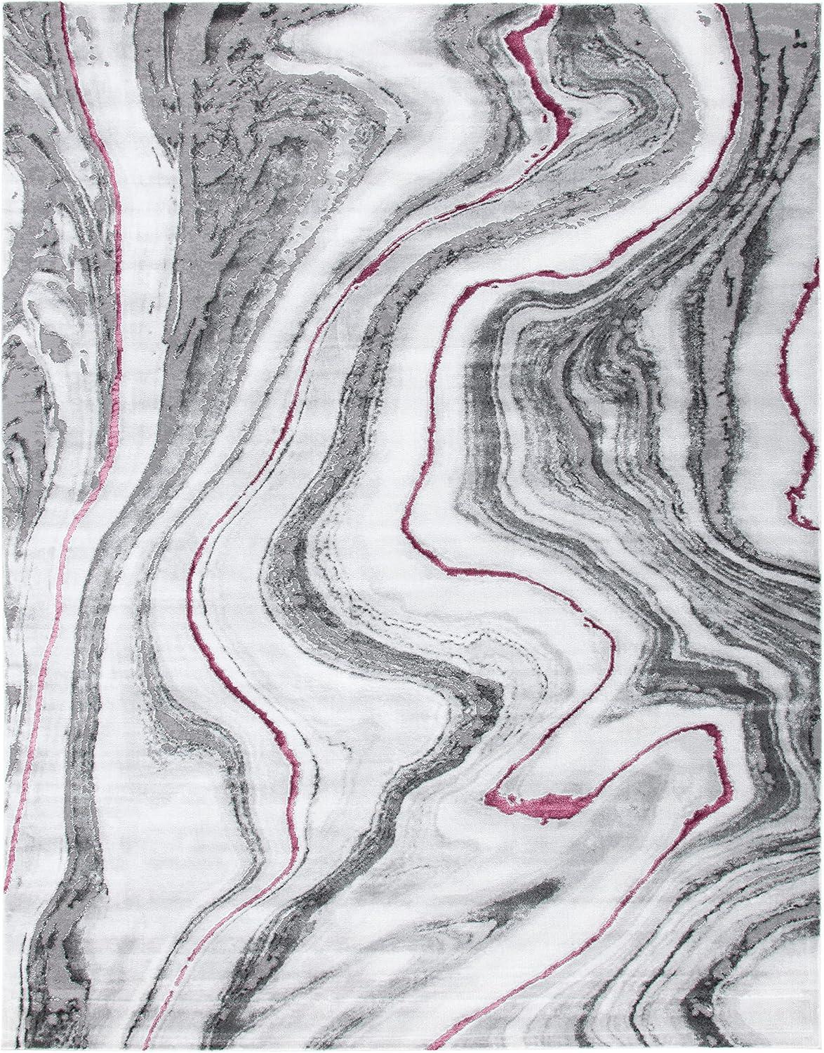 image:imageSAFAVIEH Craft Collection Area Rug 8 x 10 Grey amp Gold Modern Abstract Design NonShedding amp Easy Care Ideal for High Traffic Areas in Living Room Bedroom CFT819FGreyWine