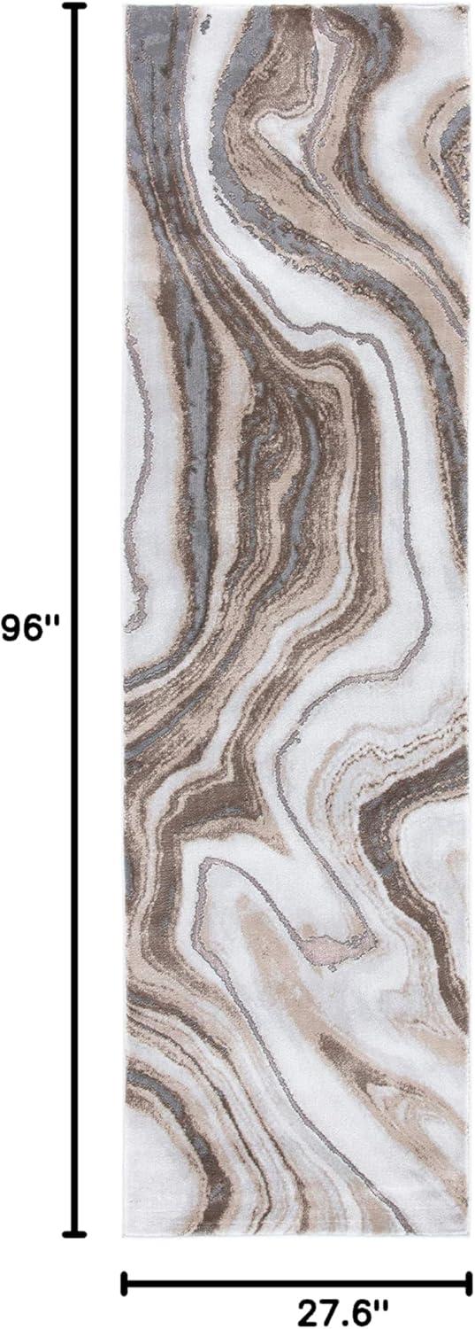 image:imageSAFAVIEH Craft Collection Area Rug 8 x 10 Grey amp Gold Modern Abstract Design NonShedding amp Easy Care Ideal for High Traffic Areas in Living Room Bedroom CFT819FGoldGrey