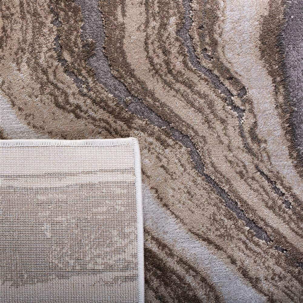 image:imageSAFAVIEH Craft Collection Area Rug 8 x 10 Grey amp Gold Modern Abstract Design NonShedding amp Easy Care Ideal for High Traffic Areas in Living Room Bedroom CFT819FGoldGrey