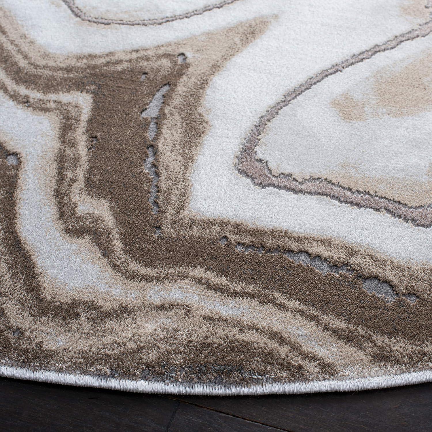 image:imageSAFAVIEH Craft Collection Area Rug 8 x 10 Grey amp Gold Modern Abstract Design NonShedding amp Easy Care Ideal for High Traffic Areas in Living Room Bedroom CFT819FGoldGrey