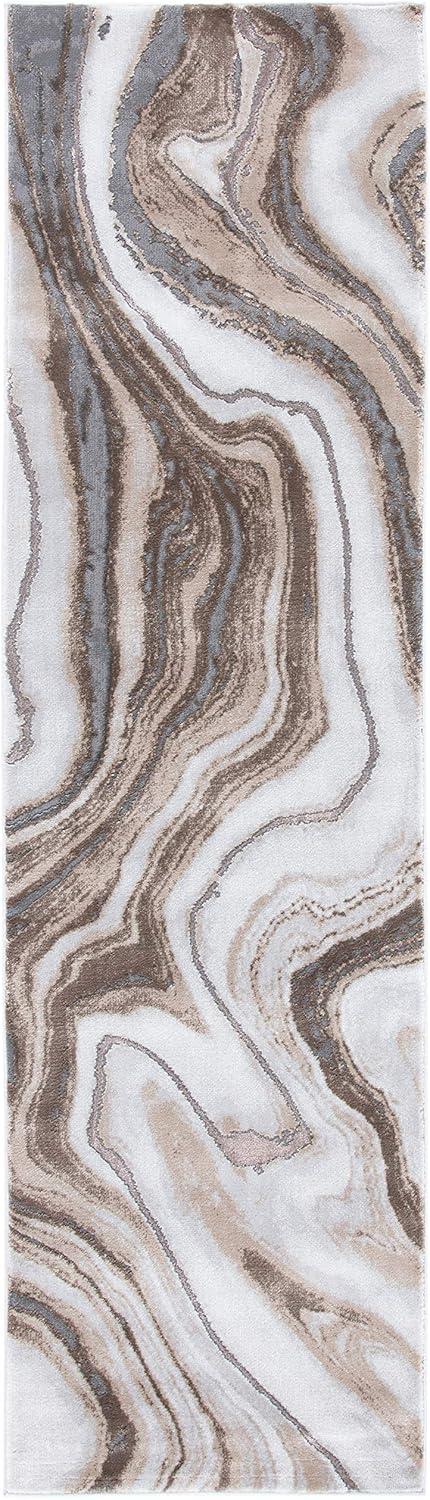 image:imageSAFAVIEH Craft Collection Area Rug 8 x 10 Grey amp Gold Modern Abstract Design NonShedding amp Easy Care Ideal for High Traffic Areas in Living Room Bedroom CFT819FGoldGrey