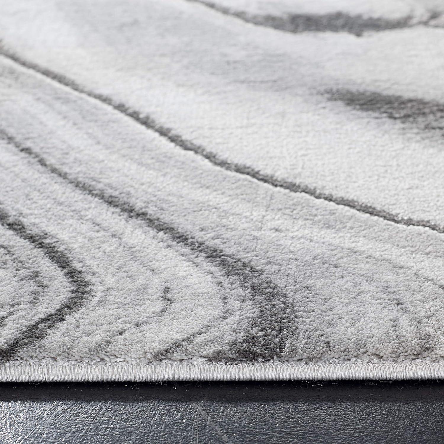 image:imageSAFAVIEH Craft Collection Area Rug 8 x 10 Grey amp Gold Modern Abstract Design NonShedding amp Easy Care Ideal for High Traffic Areas in Living Room Bedroom CFT819FGreySilver