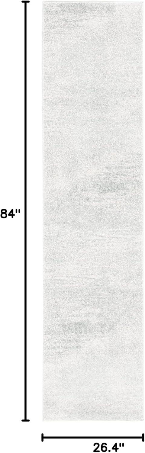 image:imageSAFAVIEH Evoke Collection 8 x 10 Ivory Dark Grey EVK272G Modern Abstract NonShedding Living Room Bedroom Dining Home Office Area RugIvorySage