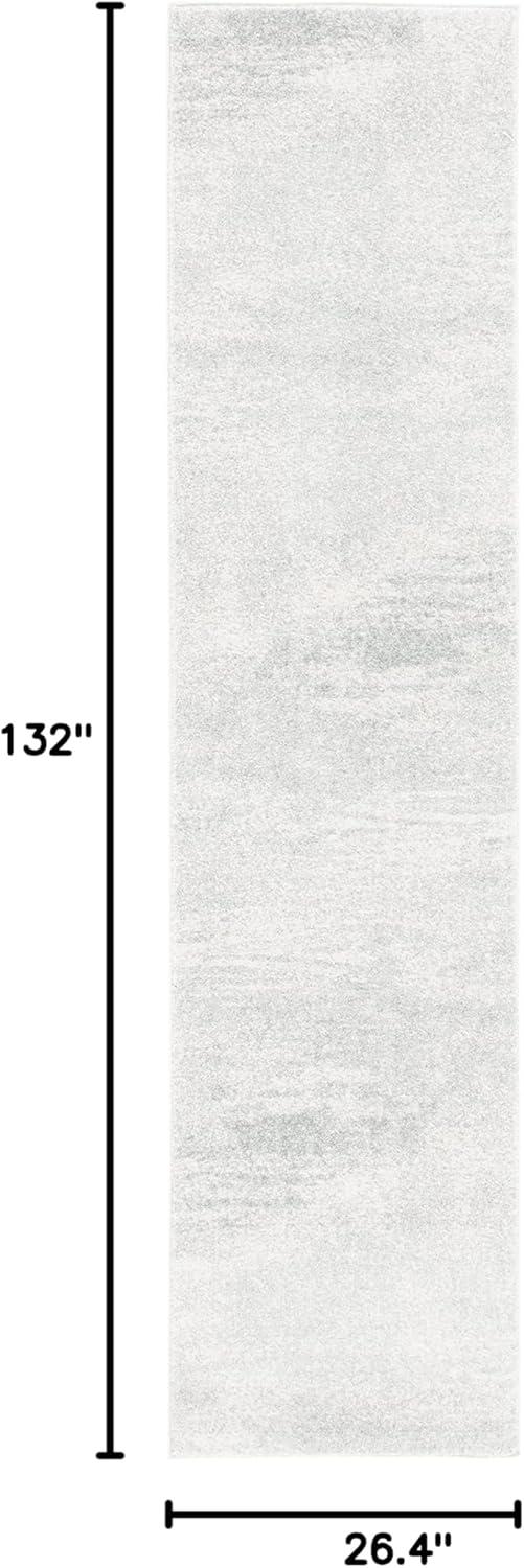 image:imageSAFAVIEH Evoke Collection 8 x 10 Ivory Dark Grey EVK272G Modern Abstract NonShedding Living Room Bedroom Dining Home Office Area RugIvorySage
