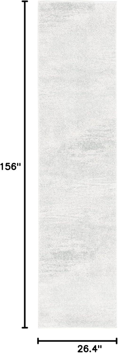 image:imageSAFAVIEH Evoke Collection 8 x 10 Ivory Dark Grey EVK272G Modern Abstract NonShedding Living Room Bedroom Dining Home Office Area RugIvorySage