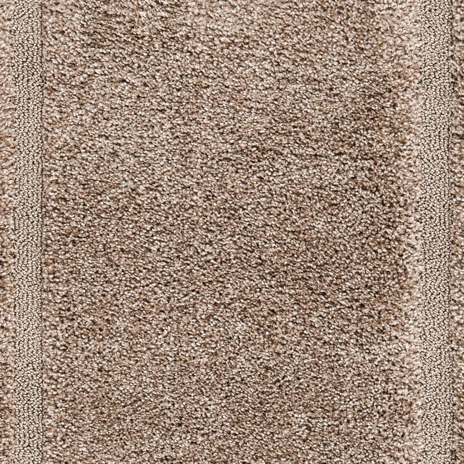image:imageSAFAVIEH Florida Shag Collection Area Rug 53 x 76 Creme amp Creme Border Design NonShedding amp Easy Care 12inch Thick Ideal for High Traffic Areas in Living Room Bedroom SG4541111Beige