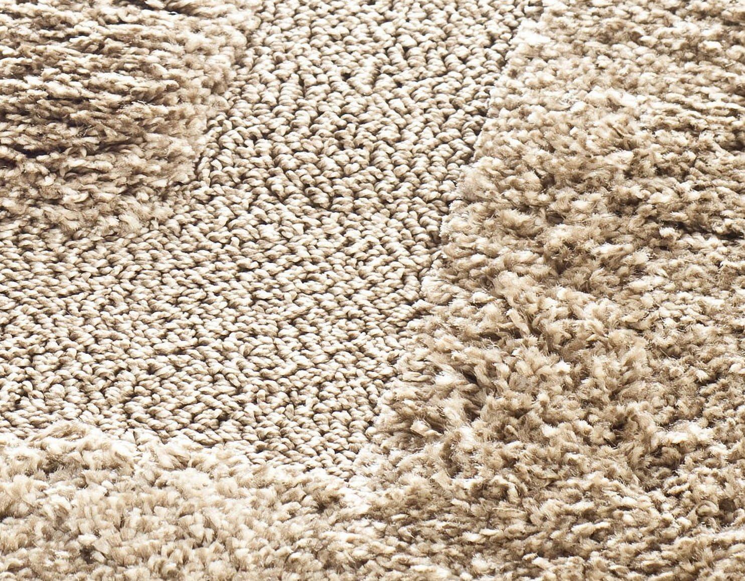 image:imageSAFAVIEH Florida Shag Collection Area Rug 53 x 76 Creme amp Creme Border Design NonShedding amp Easy Care 12inch Thick Ideal for High Traffic Areas in Living Room Bedroom SG4541111Beige
