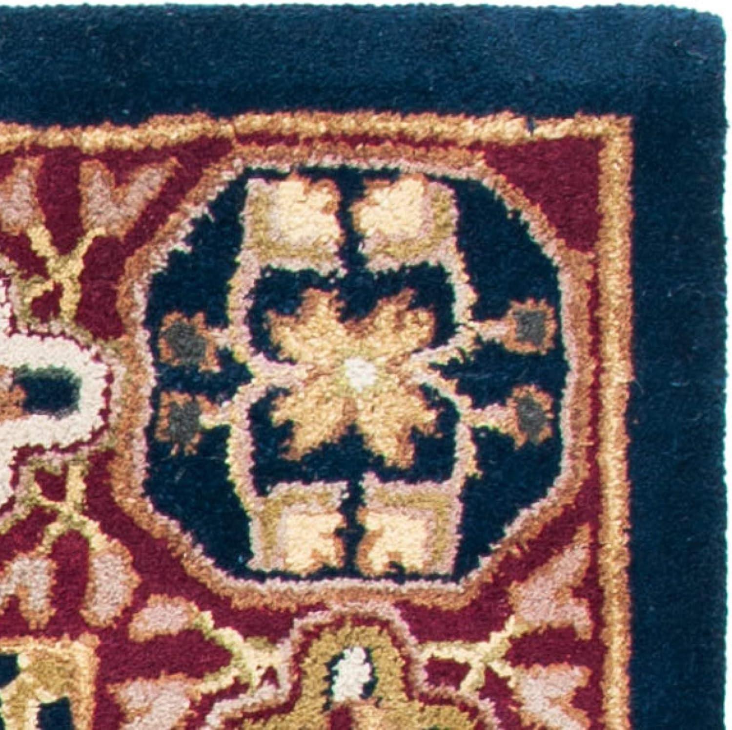 image:imageSAFAVIEH Heritage Collection Area Rug 83 x 11 Multi Handmade Traditional Oriental Wool Ideal for High Traffic Areas in Living Room Bedroom HG512AMultiRed