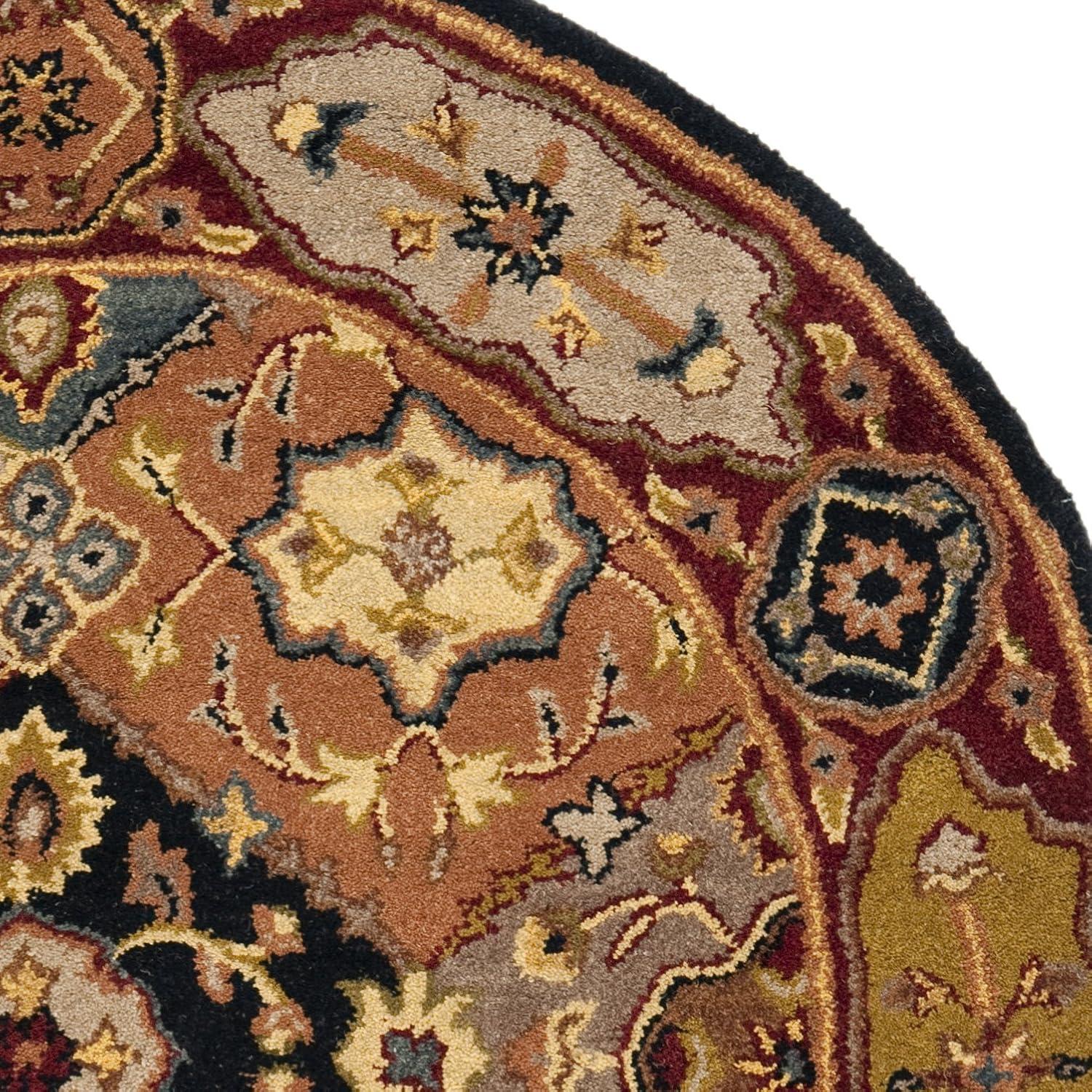 image:imageSAFAVIEH Heritage Collection Area Rug 83 x 11 Multi Handmade Traditional Oriental Wool Ideal for High Traffic Areas in Living Room Bedroom HG512AMultiRed