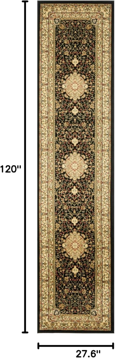 image:imageSAFAVIEH Lyndhurst Collection Area Rug 53 x 76 Black amp Ivory Traditional Oriental Design NonShedding amp Easy Care Ideal for High Traffic Areas in Living Room Bedroom LNH213ABlackIvory