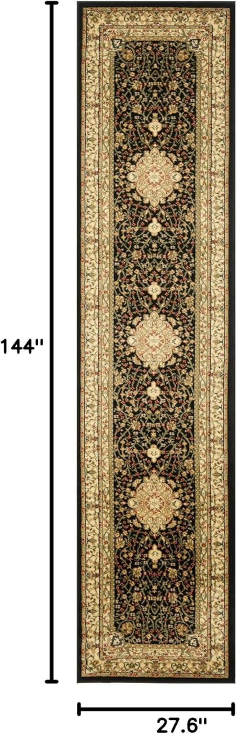 image:imageSAFAVIEH Lyndhurst Collection Area Rug 53 x 76 Black amp Ivory Traditional Oriental Design NonShedding amp Easy Care Ideal for High Traffic Areas in Living Room Bedroom LNH213ABlackIvory