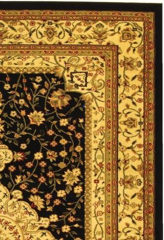 image:imageSAFAVIEH Lyndhurst Collection Area Rug 53 x 76 Black amp Ivory Traditional Oriental Design NonShedding amp Easy Care Ideal for High Traffic Areas in Living Room Bedroom LNH213ABlackIvory
