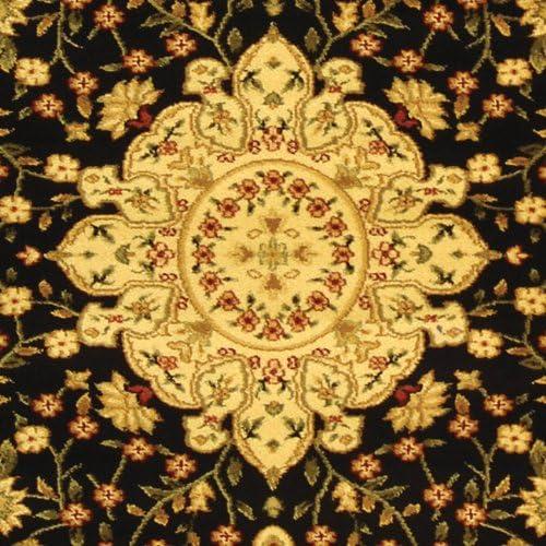 image:imageSAFAVIEH Lyndhurst Collection Area Rug 53 x 76 Black amp Ivory Traditional Oriental Design NonShedding amp Easy Care Ideal for High Traffic Areas in Living Room Bedroom LNH213ABlackIvory
