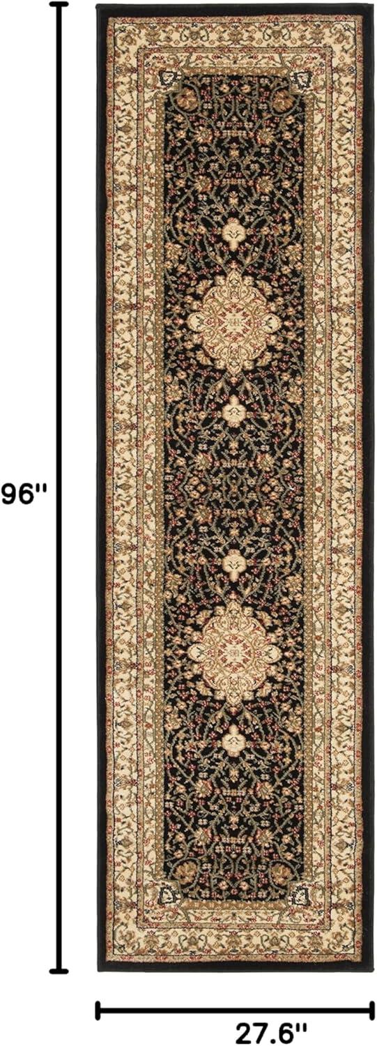 image:imageSAFAVIEH Lyndhurst Collection Area Rug 53 x 76 Black amp Ivory Traditional Oriental Design NonShedding amp Easy Care Ideal for High Traffic Areas in Living Room Bedroom LNH213ABlackIvory