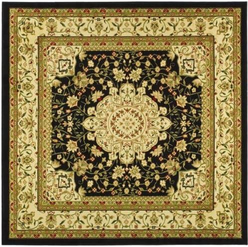 image:imageSAFAVIEH Lyndhurst Collection Area Rug 53 x 76 Black amp Ivory Traditional Oriental Design NonShedding amp Easy Care Ideal for High Traffic Areas in Living Room Bedroom LNH213ABlackIvory
