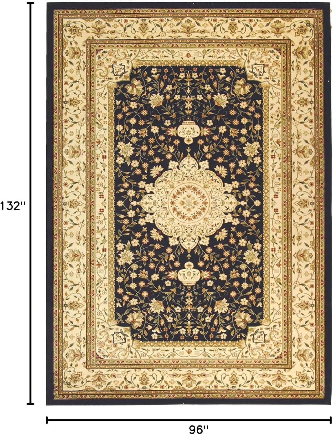 image:imageSAFAVIEH Lyndhurst Collection Area Rug 53 x 76 Black amp Ivory Traditional Oriental Design NonShedding amp Easy Care Ideal for High Traffic Areas in Living Room Bedroom LNH213ABlackIvory