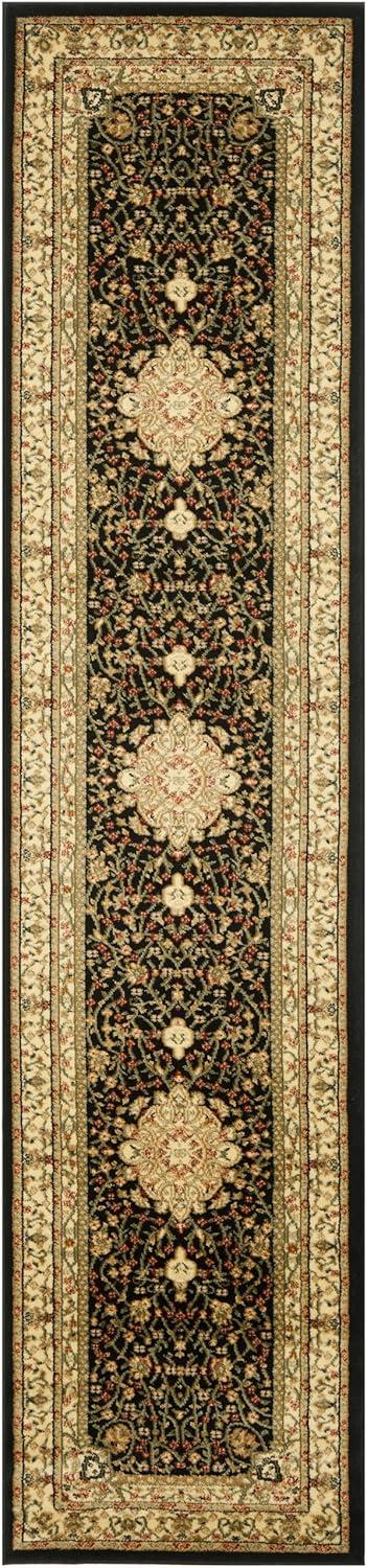 image:imageSAFAVIEH Lyndhurst Collection Area Rug 53 x 76 Black amp Ivory Traditional Oriental Design NonShedding amp Easy Care Ideal for High Traffic Areas in Living Room Bedroom LNH213ABlackIvory
