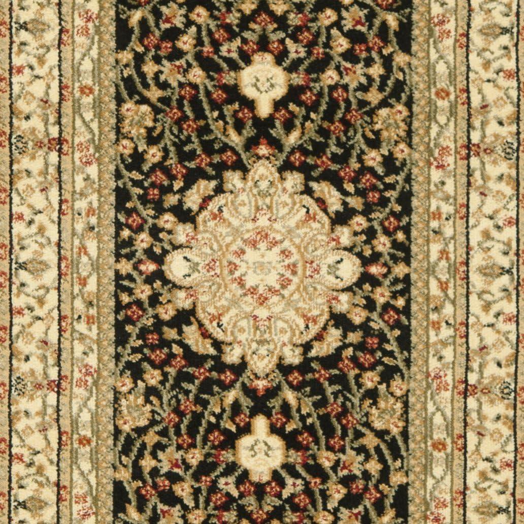 image:imageSAFAVIEH Lyndhurst Collection Area Rug 53 x 76 Black amp Ivory Traditional Oriental Design NonShedding amp Easy Care Ideal for High Traffic Areas in Living Room Bedroom LNH213ABlackIvory