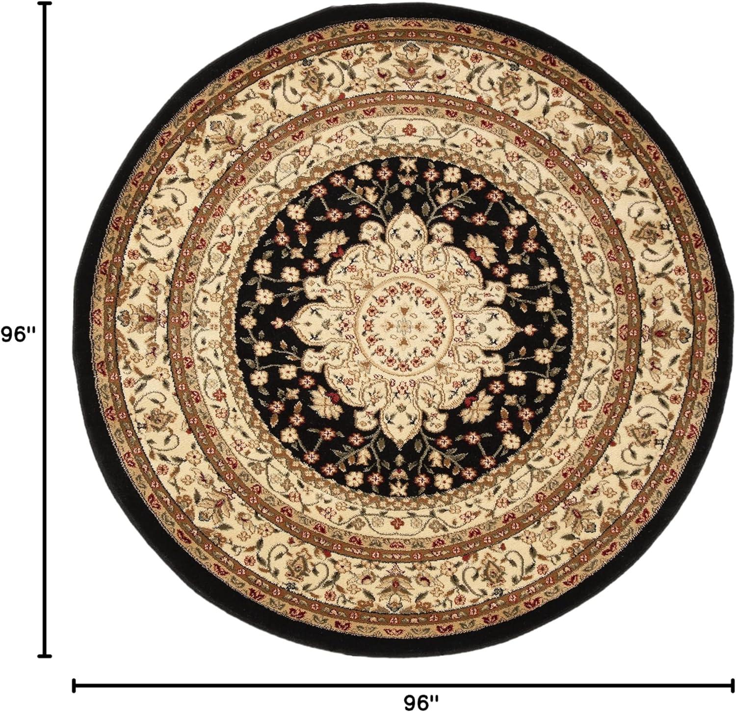 image:imageSAFAVIEH Lyndhurst Collection Area Rug 53 x 76 Black amp Ivory Traditional Oriental Design NonShedding amp Easy Care Ideal for High Traffic Areas in Living Room Bedroom LNH213ABlackIvory