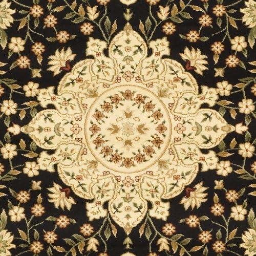 image:imageSAFAVIEH Lyndhurst Collection Area Rug 53 x 76 Black amp Ivory Traditional Oriental Design NonShedding amp Easy Care Ideal for High Traffic Areas in Living Room Bedroom LNH213ABlackIvory