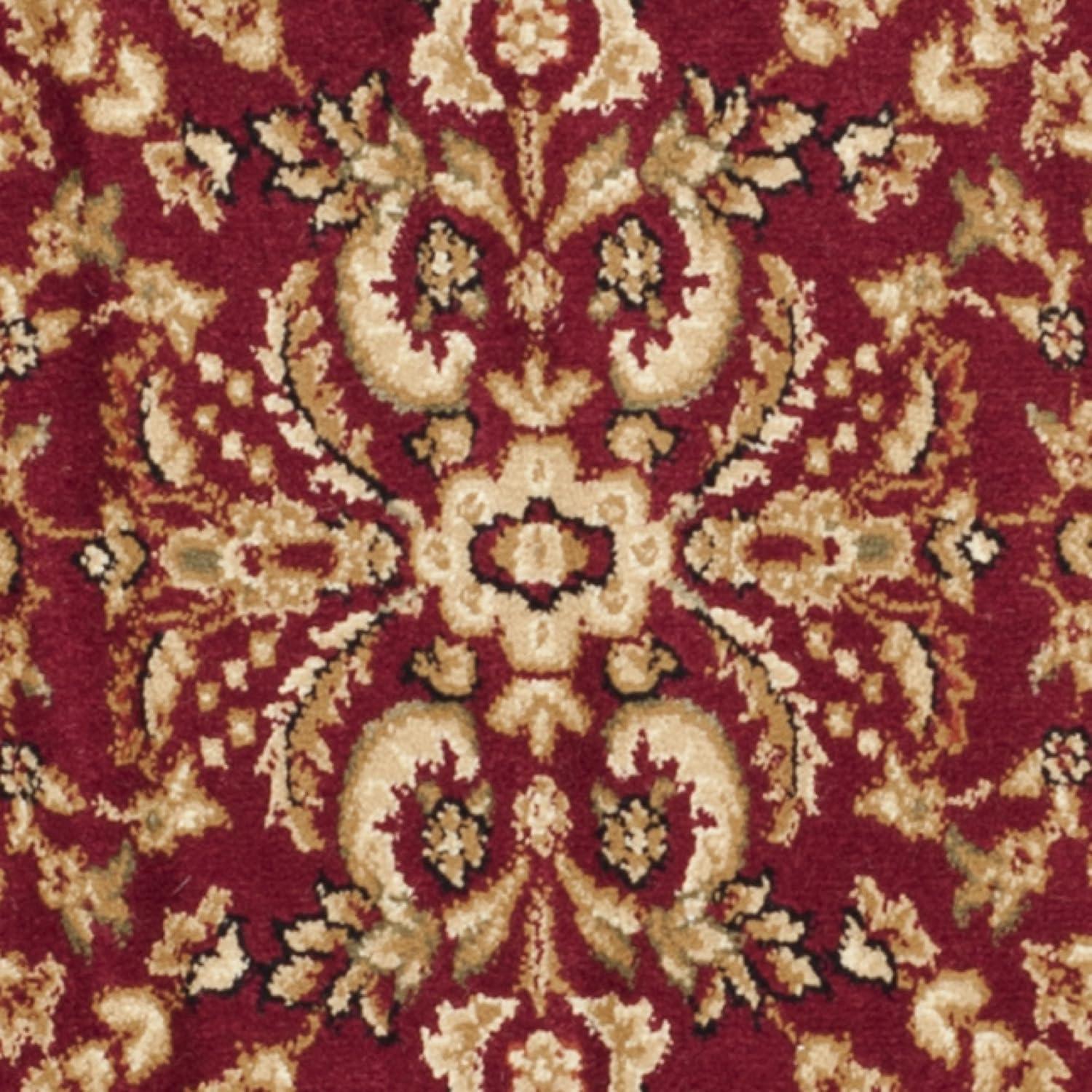 image:imageSAFAVIEH Lyndhurst Collection Area Rug 53 x 76 Red amp Black Traditional Oriental Design NonShedding amp Easy Care Ideal for High Traffic Areas in Living Room Bedroom LNH214ARed Black