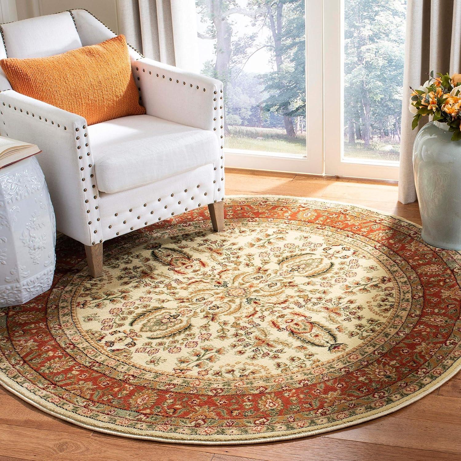image:imageSAFAVIEH Lyndhurst Collection Area Rug 53 x 76 Red amp Black Traditional Oriental Design NonShedding amp Easy Care Ideal for High Traffic Areas in Living Room Bedroom LNH214ARed Black