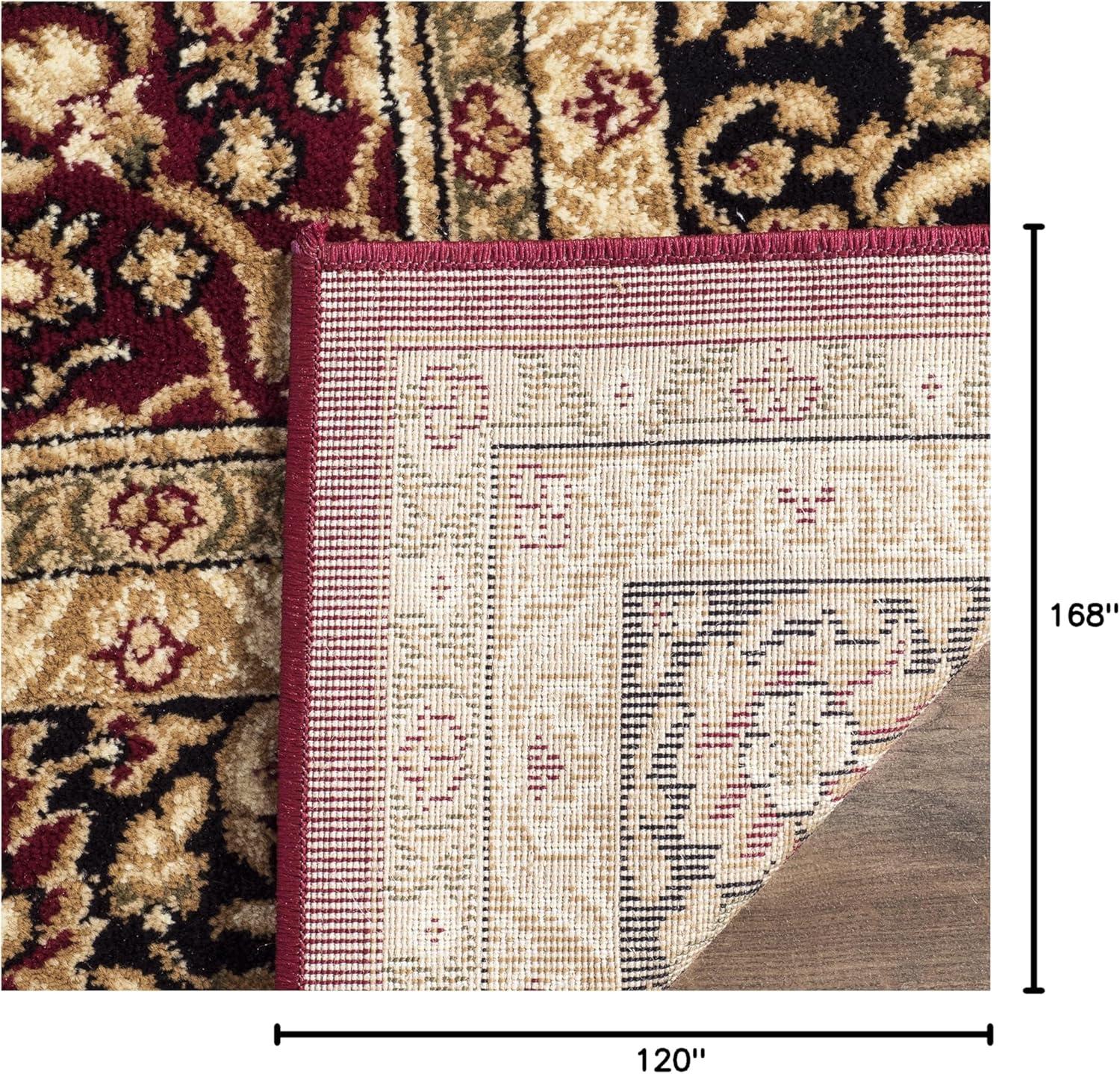 image:imageSAFAVIEH Lyndhurst Collection Area Rug 53 x 76 Red amp Black Traditional Oriental Design NonShedding amp Easy Care Ideal for High Traffic Areas in Living Room Bedroom LNH214ARed Black