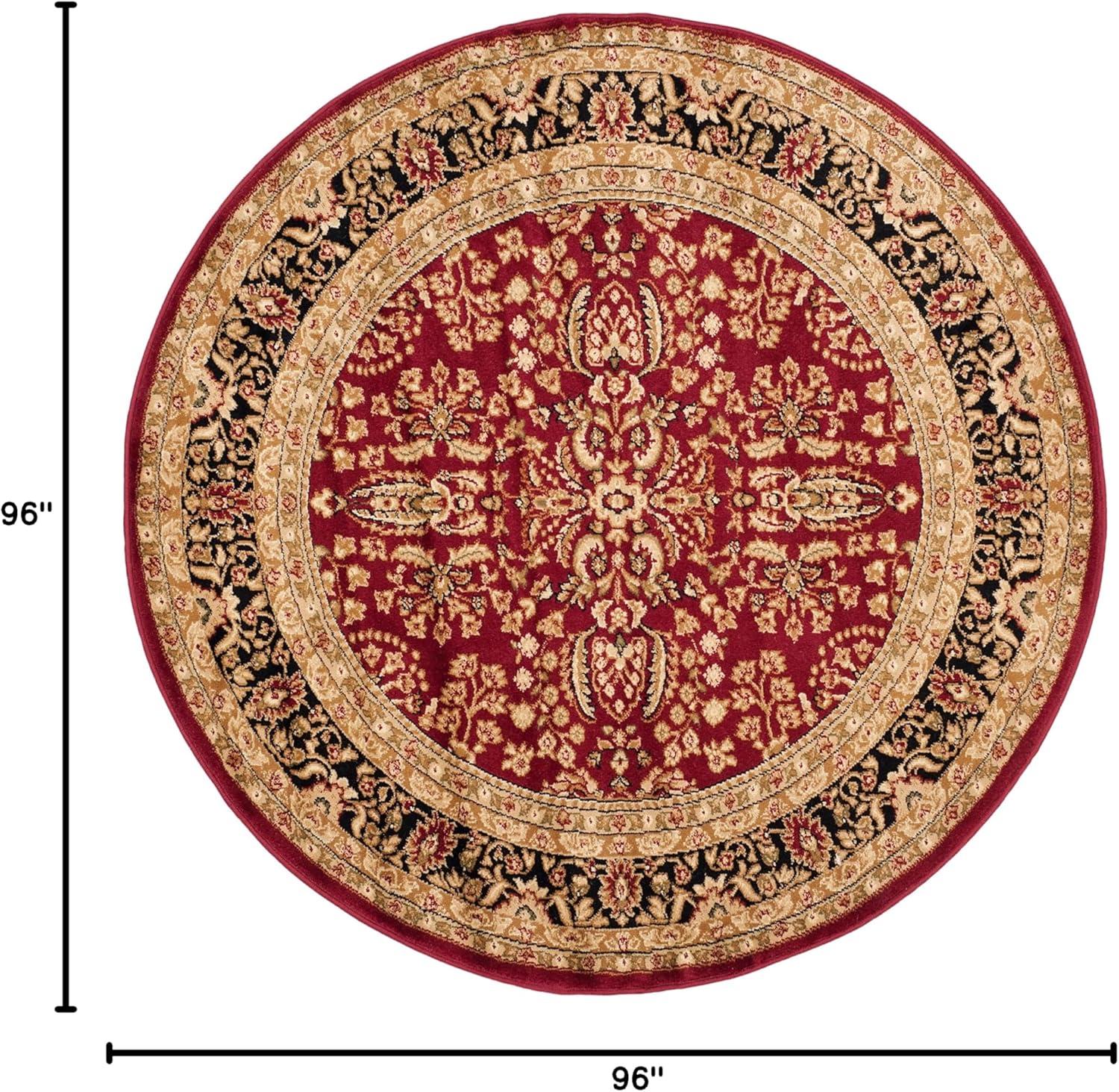 image:imageSAFAVIEH Lyndhurst Collection Area Rug 53 x 76 Red amp Black Traditional Oriental Design NonShedding amp Easy Care Ideal for High Traffic Areas in Living Room Bedroom LNH214ARed Black