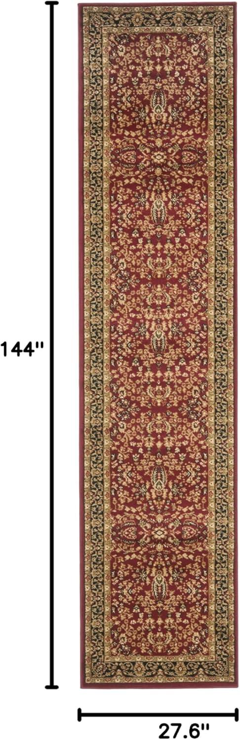 image:imageSAFAVIEH Lyndhurst Collection Area Rug 53 x 76 Red amp Black Traditional Oriental Design NonShedding amp Easy Care Ideal for High Traffic Areas in Living Room Bedroom LNH214ARed Black