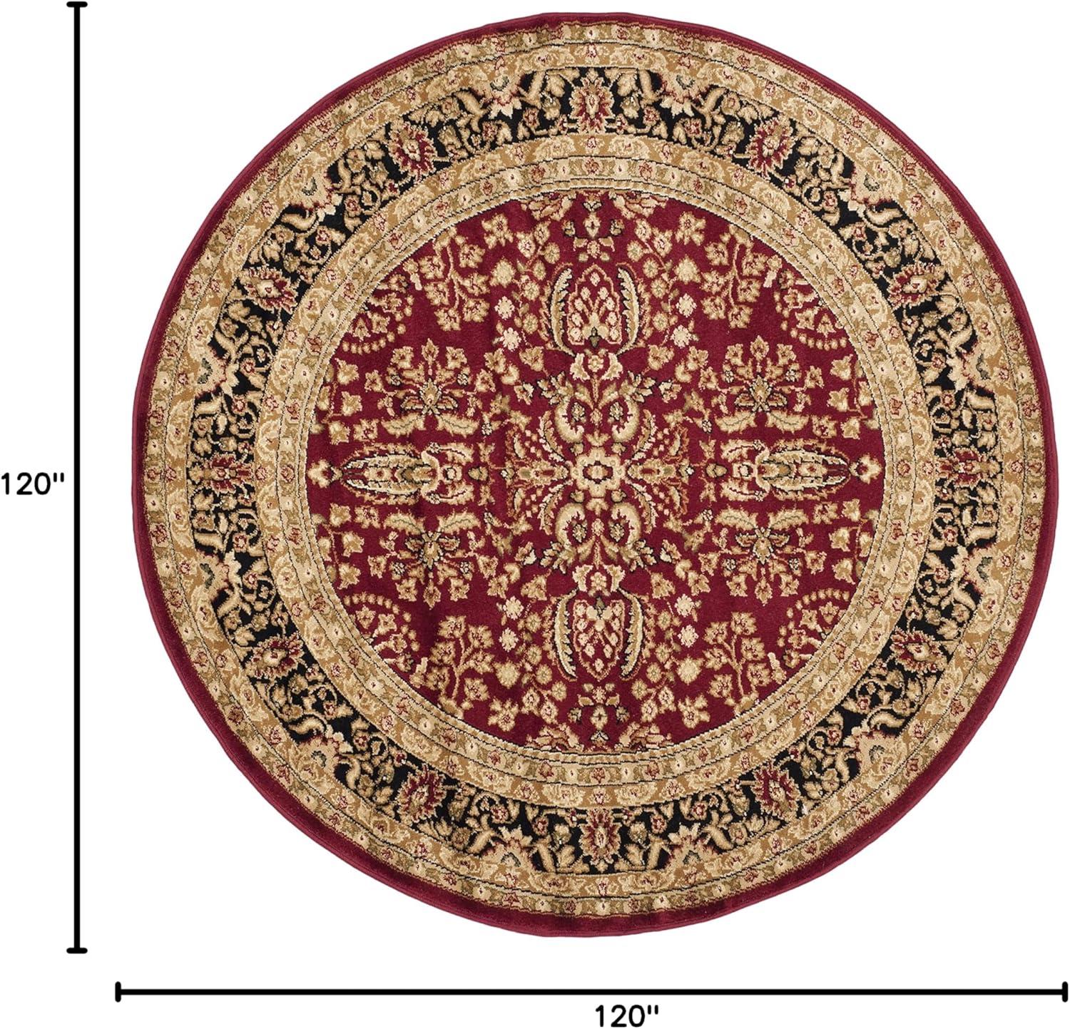 image:imageSAFAVIEH Lyndhurst Collection Area Rug 53 x 76 Red amp Black Traditional Oriental Design NonShedding amp Easy Care Ideal for High Traffic Areas in Living Room Bedroom LNH214ARed Black