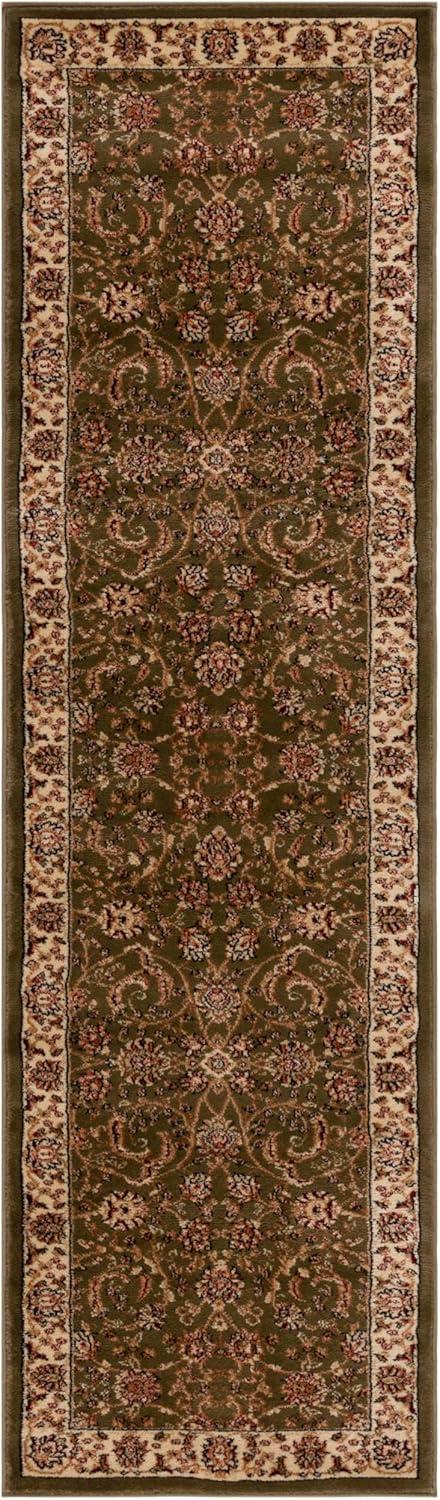image:imageSAFAVIEH Lyndhurst Collection Area Rug 53 x 76 Sage amp Ivory Traditional Oriental Design NonShedding amp Easy Care Ideal for High Traffic Areas in Living Room Bedroom LNH219BSageIvory