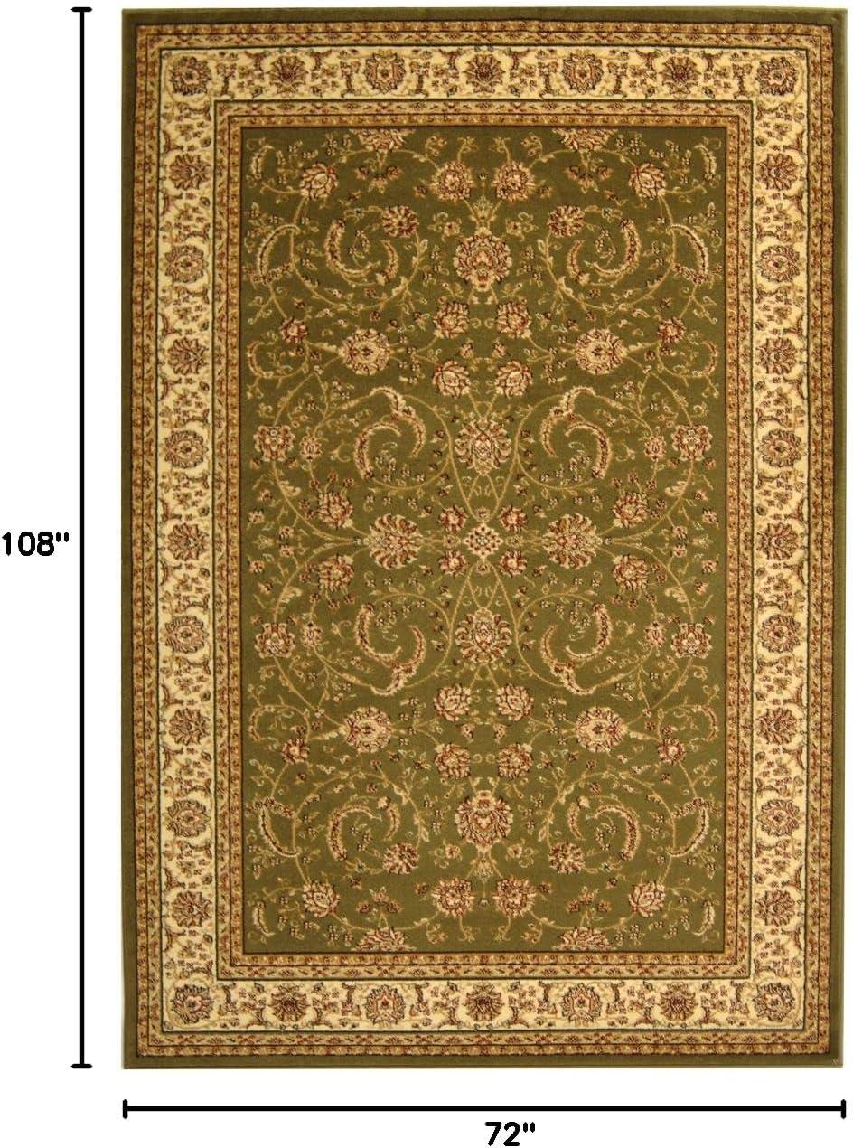 image:imageSAFAVIEH Lyndhurst Collection Area Rug 53 x 76 Sage amp Ivory Traditional Oriental Design NonShedding amp Easy Care Ideal for High Traffic Areas in Living Room Bedroom LNH219BSageIvory