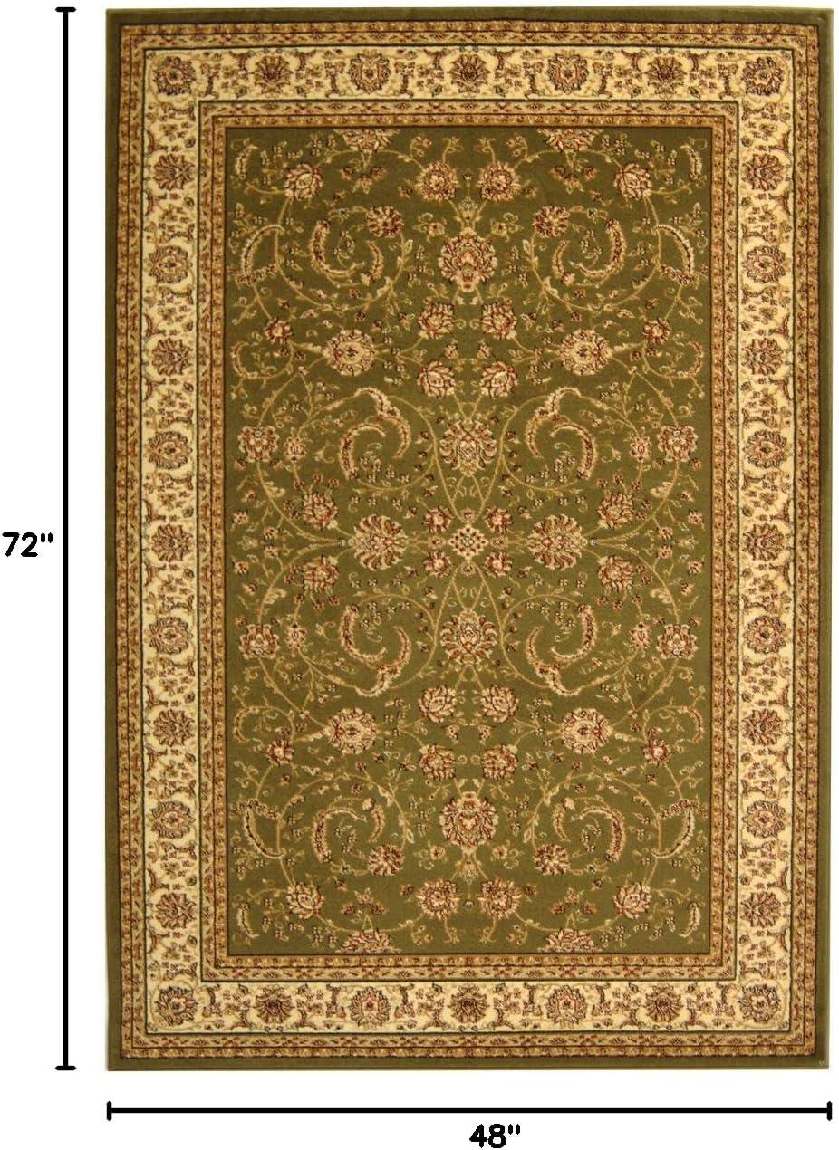 image:imageSAFAVIEH Lyndhurst Collection Area Rug 53 x 76 Sage amp Ivory Traditional Oriental Design NonShedding amp Easy Care Ideal for High Traffic Areas in Living Room Bedroom LNH219BSageIvory