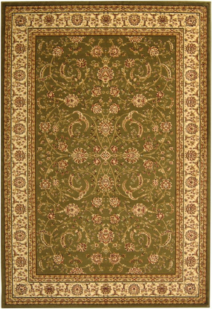 image:imageSAFAVIEH Lyndhurst Collection Area Rug 53 x 76 Sage amp Ivory Traditional Oriental Design NonShedding amp Easy Care Ideal for High Traffic Areas in Living Room Bedroom LNH219BSageIvory