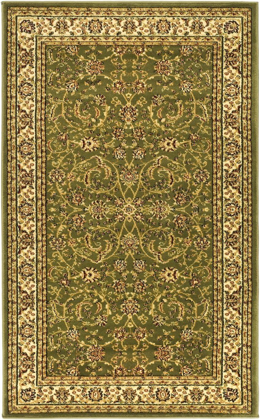 image:imageSAFAVIEH Lyndhurst Collection Area Rug 53 x 76 Sage amp Ivory Traditional Oriental Design NonShedding amp Easy Care Ideal for High Traffic Areas in Living Room Bedroom LNH219BSageIvory