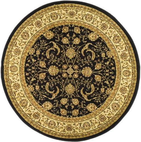 image:imageSAFAVIEH Lyndhurst Collection Area Rug 53 x 76 Sage amp Ivory Traditional Oriental Design NonShedding amp Easy Care Ideal for High Traffic Areas in Living Room Bedroom LNH219BBlackIvory