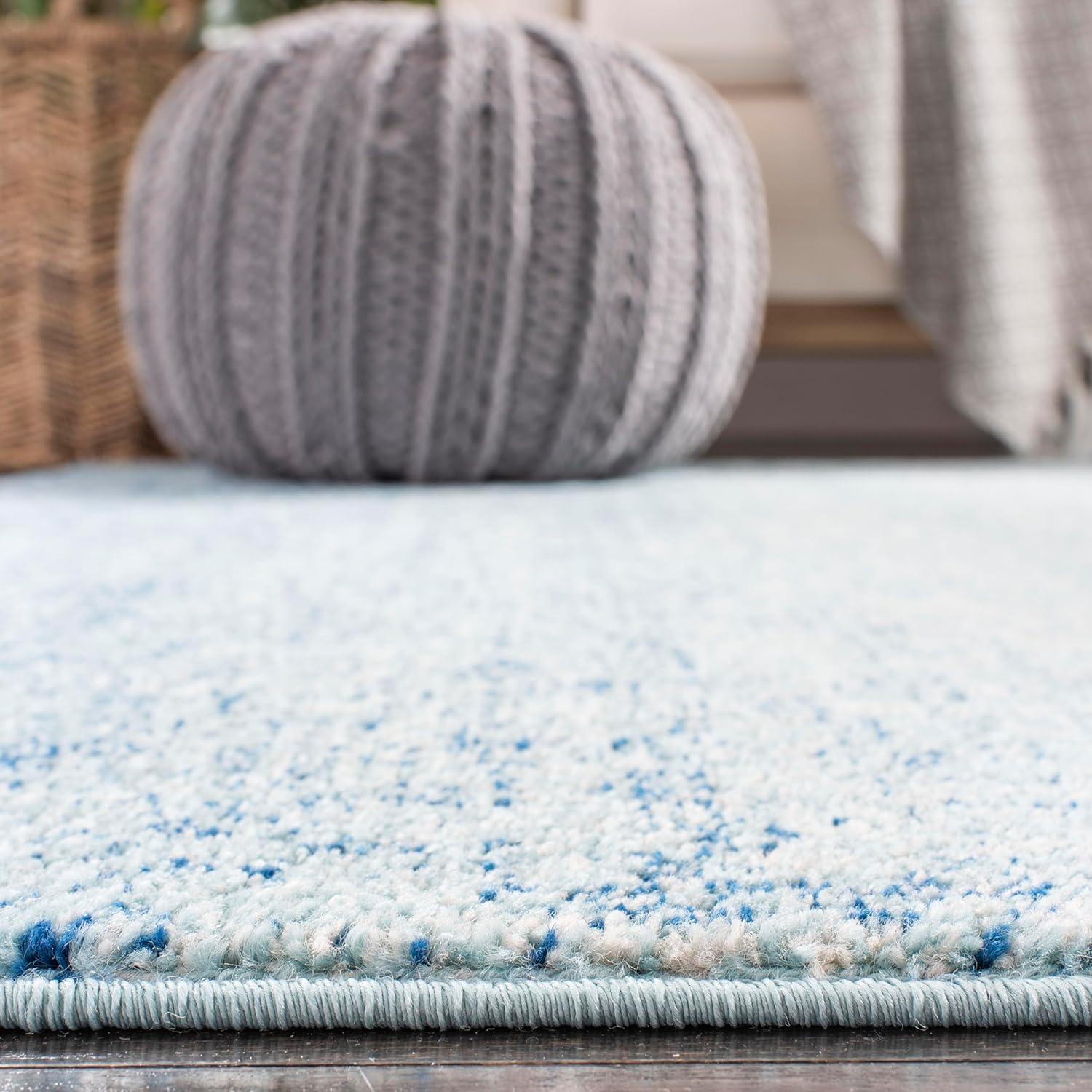 image:imageSAFAVIEH Madison Collection Area Rug 53 x 76 Creme amp Yellow Glam Ogee Trellis Distressed Design NonShedding amp Easy Care Ideal for High Traffic Areas in Living Room Bedroom MAD604CBlueTurquoise