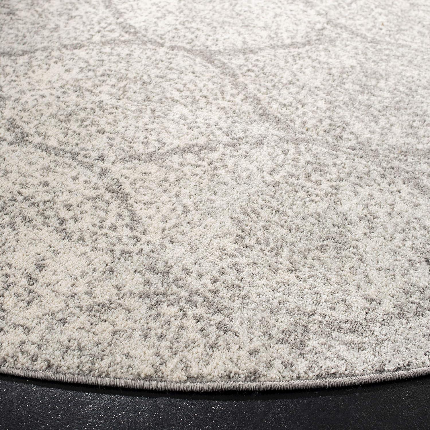 image:imageSAFAVIEH Madison Collection Area Rug 53 x 76 Creme amp Yellow Glam Ogee Trellis Distressed Design NonShedding amp Easy Care Ideal for High Traffic Areas in Living Room Bedroom MAD604CGreyIvory