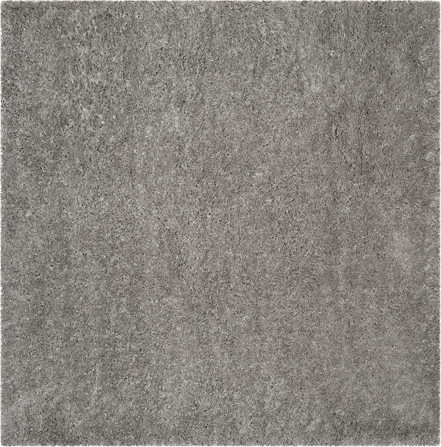image:imageSAFAVIEH Polar Shag Collection Area Rug 51 x 76 Light Turquoise Solid Glam Design NonShedding amp Easy Care 3inch Thick Ideal for High Traffic Areas in Living Room Bedroom PSG800TSilver