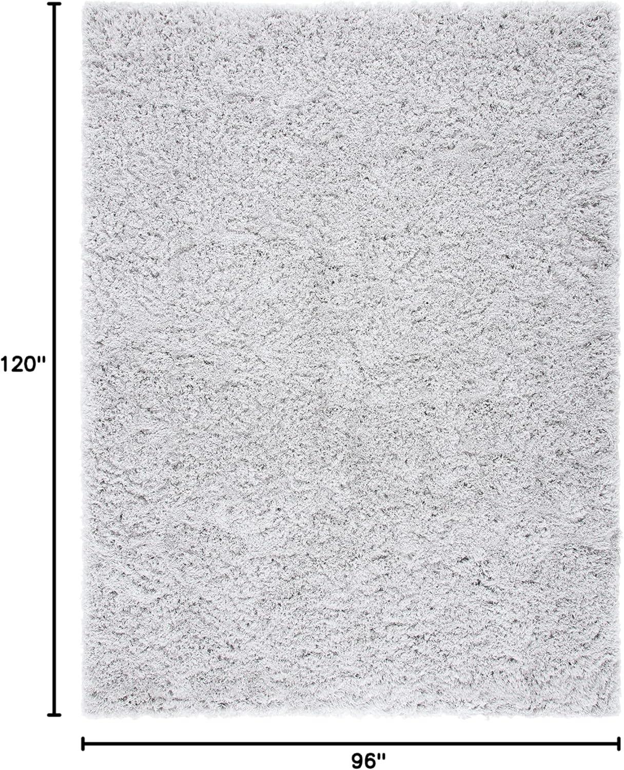 image:imageSAFAVIEH Polar Shag Collection Area Rug 51 x 76 Light Turquoise Solid Glam Design NonShedding amp Easy Care 3inch Thick Ideal for High Traffic Areas in Living Room Bedroom PSG800TSilver