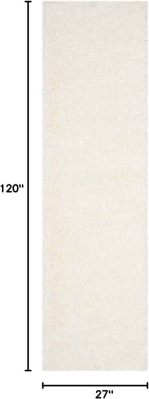 image:imageSAFAVIEH Polar Shag Collection Area Rug 51 x 76 Light Turquoise Solid Glam Design NonShedding amp Easy Care 3inch Thick Ideal for High Traffic Areas in Living Room Bedroom PSG800TWhite